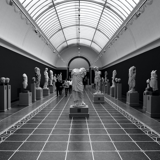 Roman sculpture in Museum